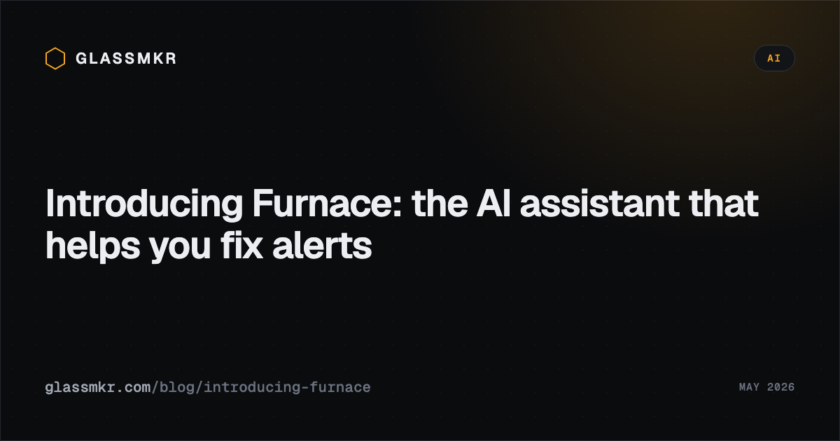 Furnace AI assistant: reads alert, looks at evidence, suggests fix. Self-hosted Gemma 4 26B, no third-party LLM APIs.